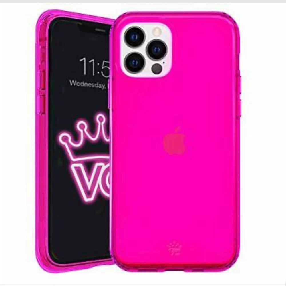 Neon Pink Velvet Caviar iPhone 11 Pro case
